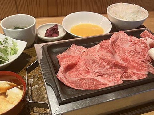 肉料理 やきすき やんま セットメニュー