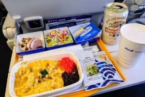 全日空（ANA）NH961 羽田→北京(首都) エコノミークラス機内食