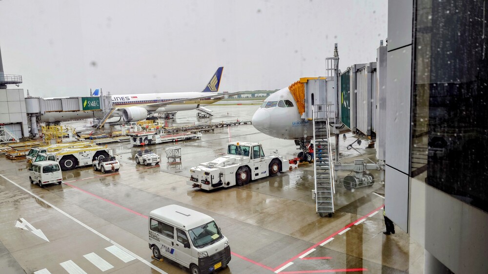 アシアナ航空OZ107 成田→ 韓国(仁川) エコノミークラス 搭乗機