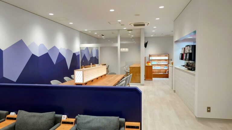 富山空港ラウンジ「らいちょう」内その３