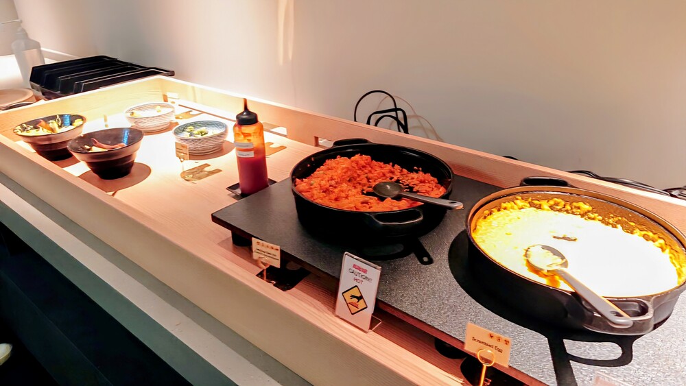 成田空港第2ターミナル ラウンジ『虚空 -KoCoo-(コクウ) 』洋食