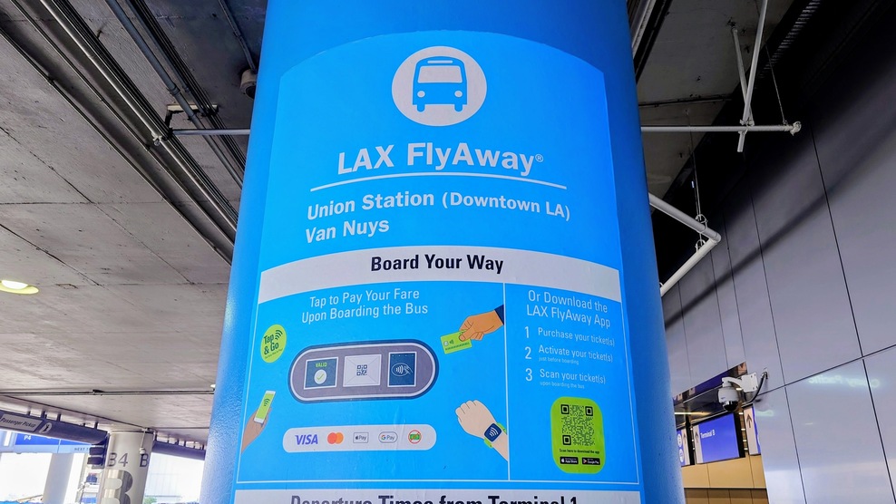 シャトルバス「LAX FlyAway」支払い方法