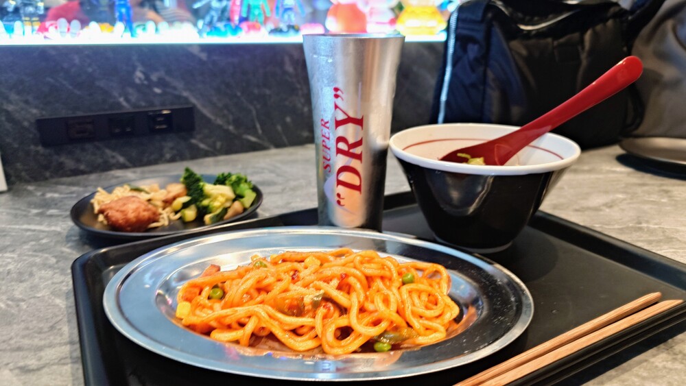 成田空港第2ターミナル　ラウンジ『虚空 -KoCoo-（コクウ） 』料理