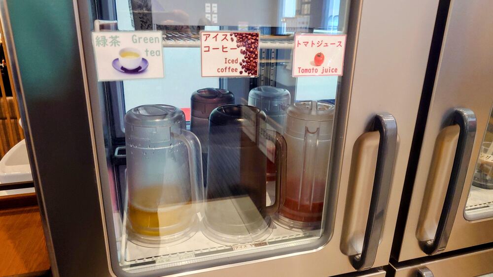 長崎空港 ビジネスラウンジ「アザレア」　ドリンク