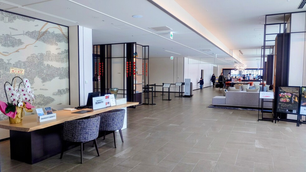 長崎マリオット　フロント