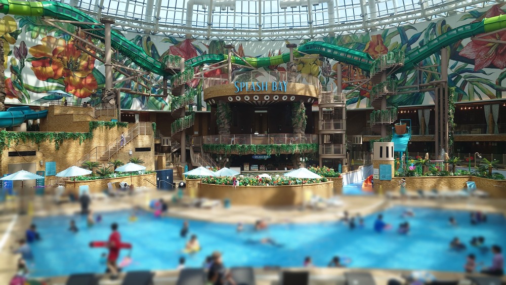 「インスパイア・エンターテインメント・リゾート」スプラッシュベイ プール全体