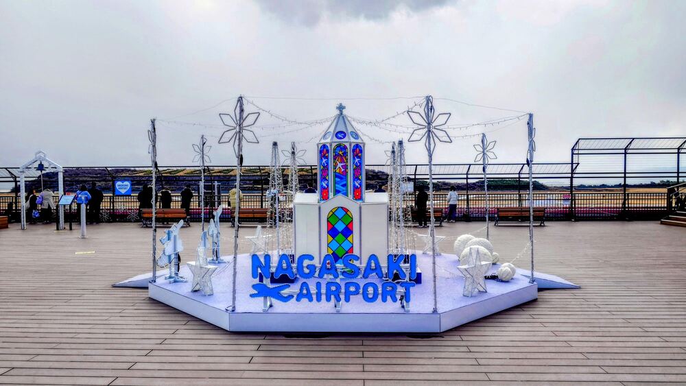 長崎空港　展望デッキ