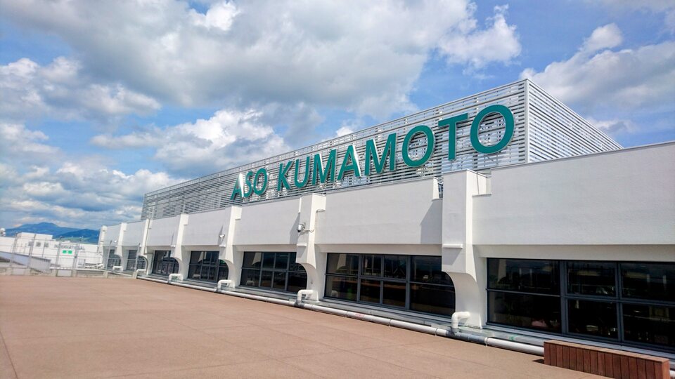 熊本空港　展望デッキ
