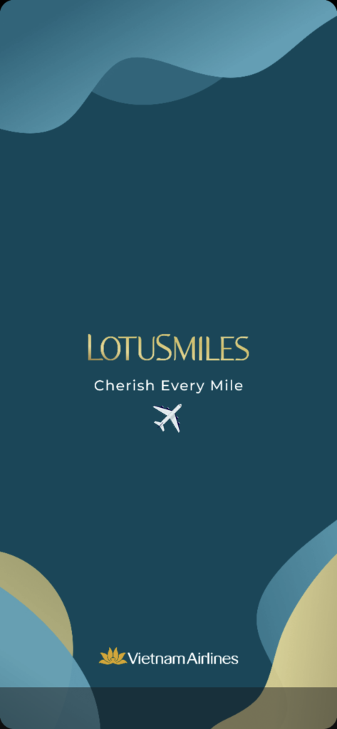 ベトナム航空 ロータスマイル アプリ画面
