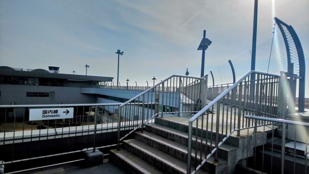 山口宇部空港 展望デッキ