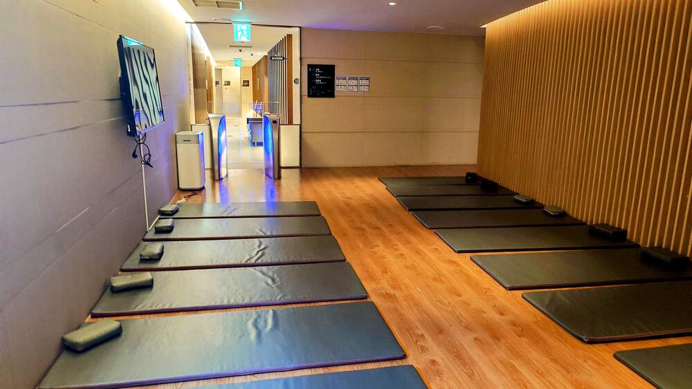 仁川空港　SPA at Home T1 ラウンジ（仮眠スペース）
